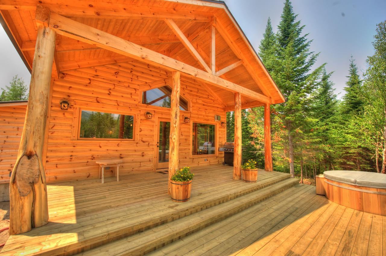 Le St Bernard - Les Chalets Spa Canada La Malbaie Bagian luar foto